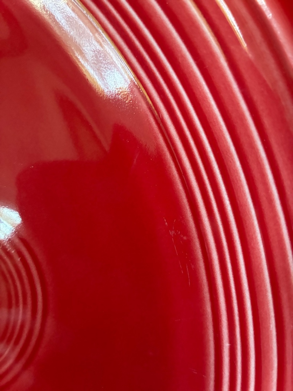 Homer Laughlin Scarlet?Red Oval Serving Platter - Picture 3 of 3